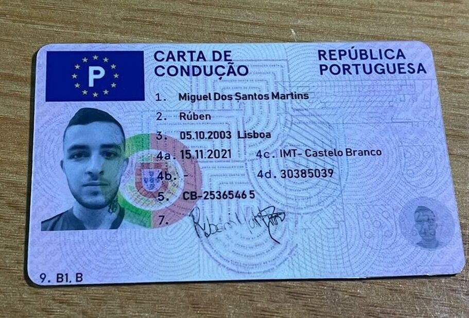 Comprar carta de conduçao